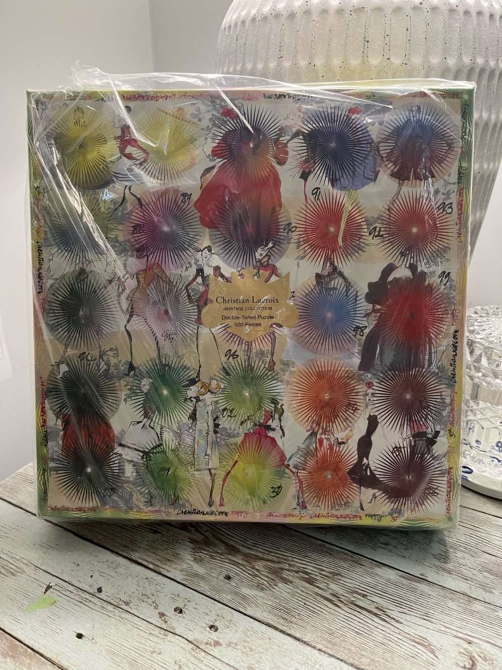 Christian Lacroix double sided puzzle